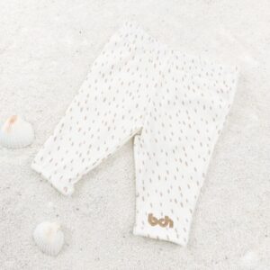 Broekje tricot met dessin
